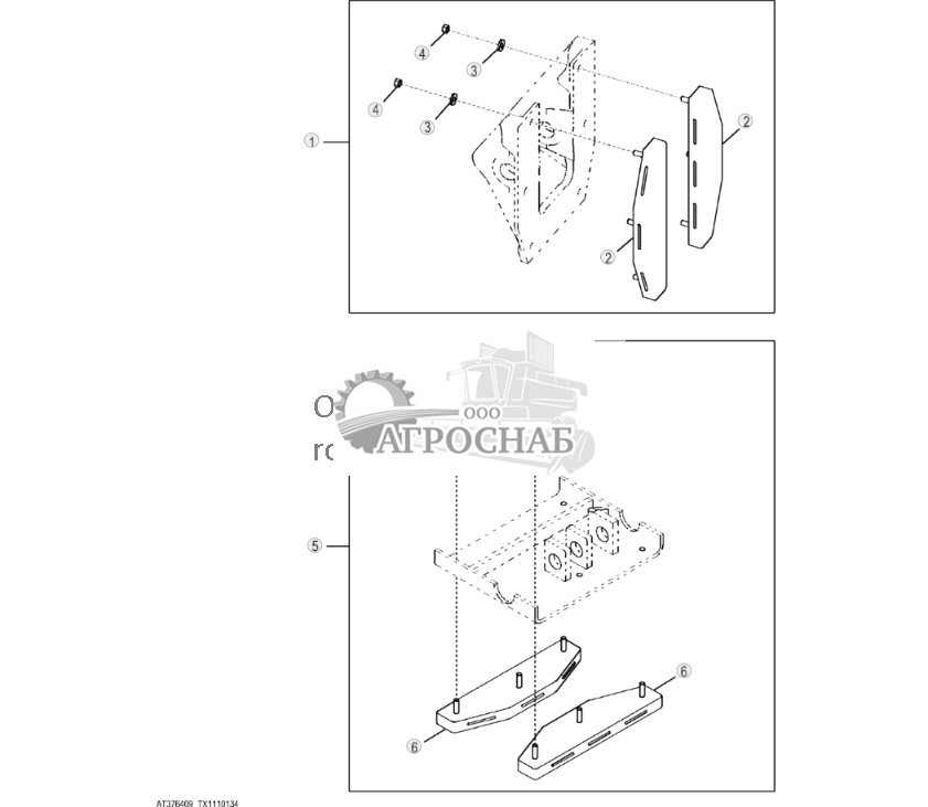 Комплект прокладок стабилизатора - ST712912 539.jpg